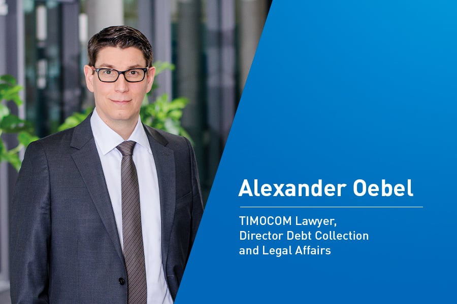 Interviu Alexander Oebel, jurist TIMOCOM, Director Debt Collection & Legal Affairs